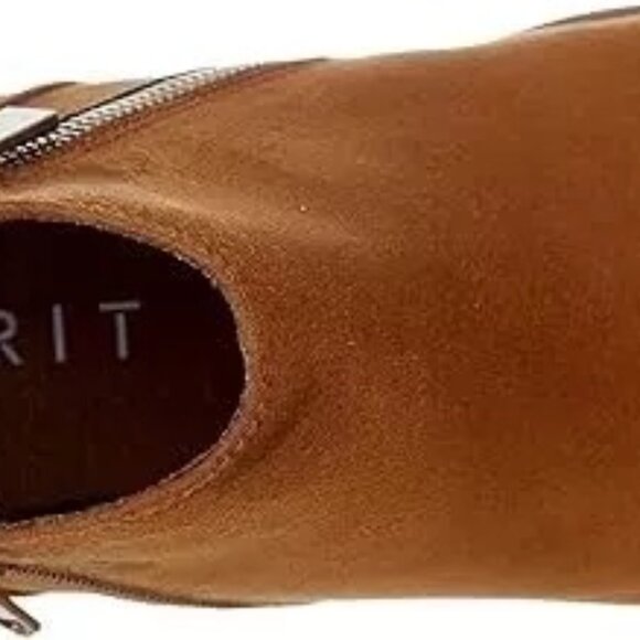 Esprit - Timber Boot Zippered Ankle Women's Booties Walnut Size 6.5 M - Picture 9 of 11